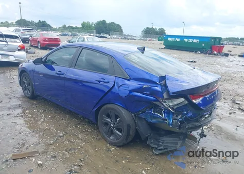 2023 Hyundai Elantra Sel from USA, damaged, VIN KMHLM4AG0PU572138